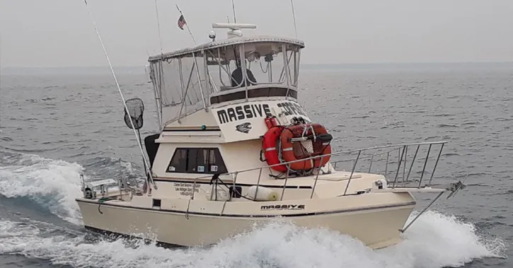 The Massive Confusion underway on Lake Michigan